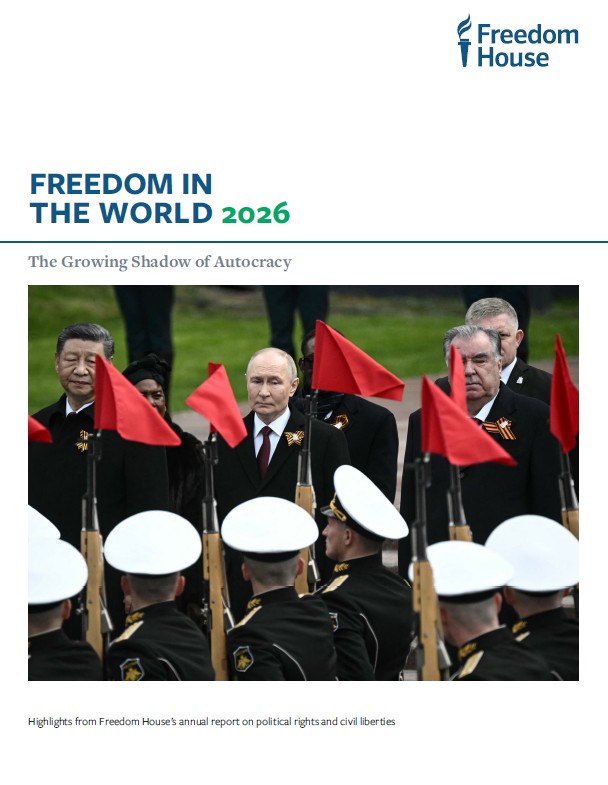 Freedom in the World 2026 Front Page