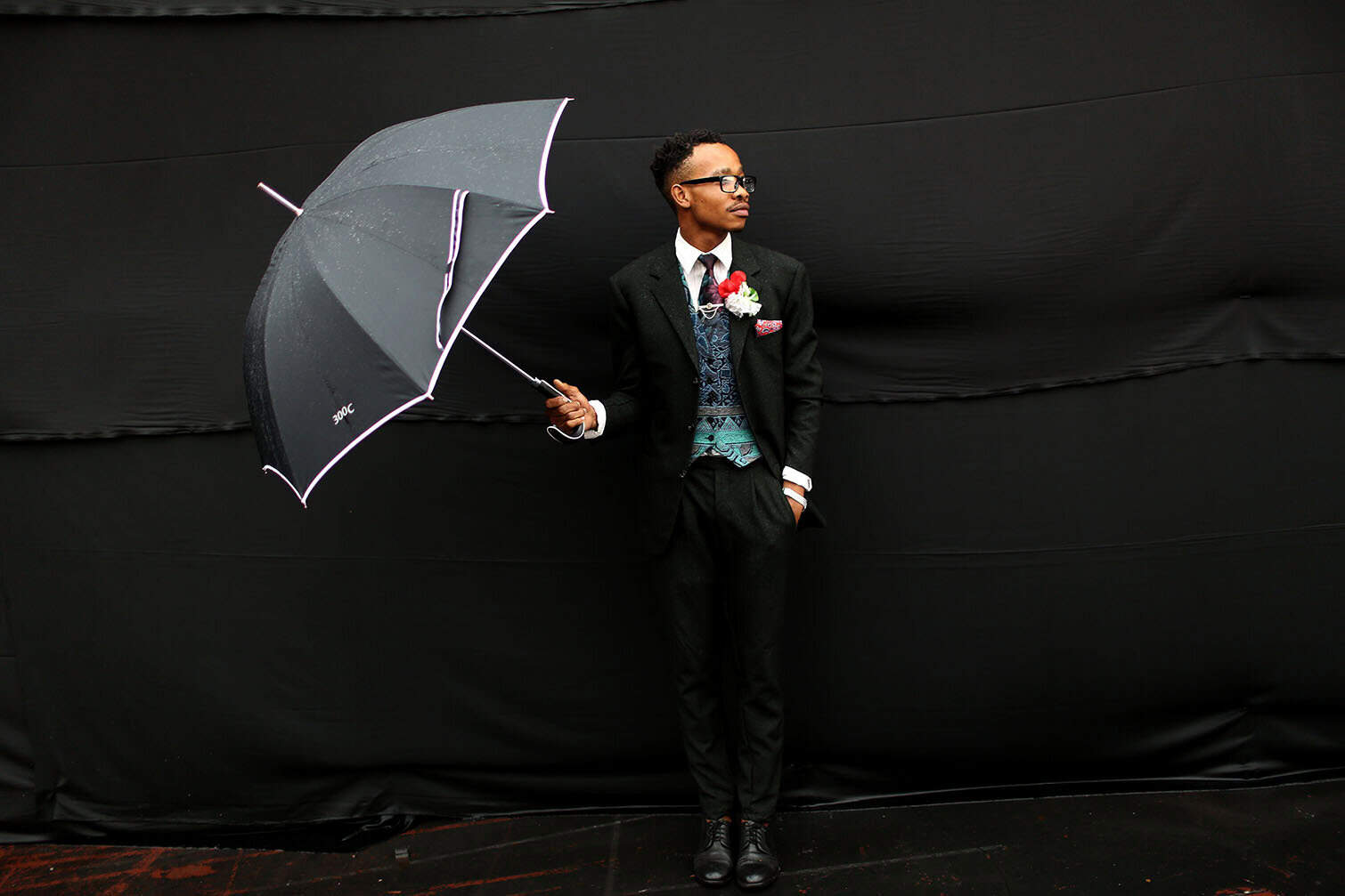 Siphiwe Mbatha, poses for a photograph, at Constitution Hill, in Johannesburg South Africa, during STR.CRD, a street fashion event in the city. Picture: Alon Skuy